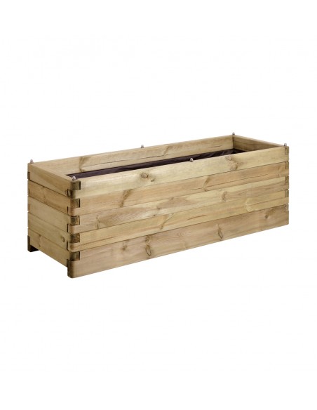 Jardinière OLEA 50x150 cm en bois traité autoclave