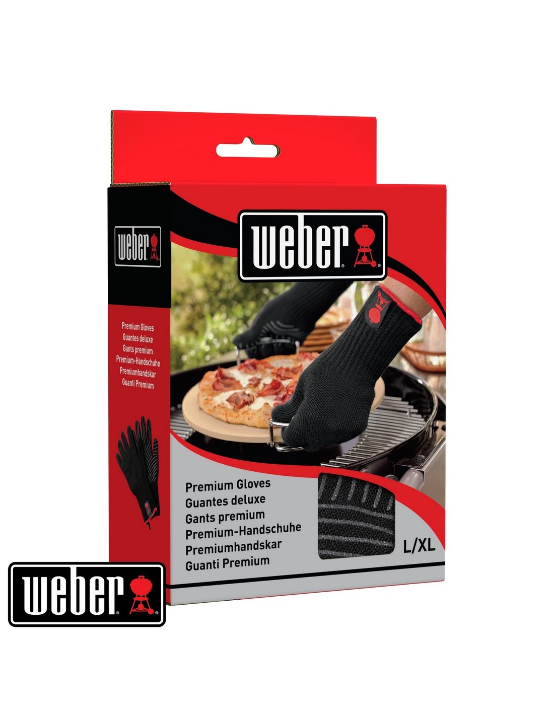 Gants spécial barbecue premium Weber - taille au choix