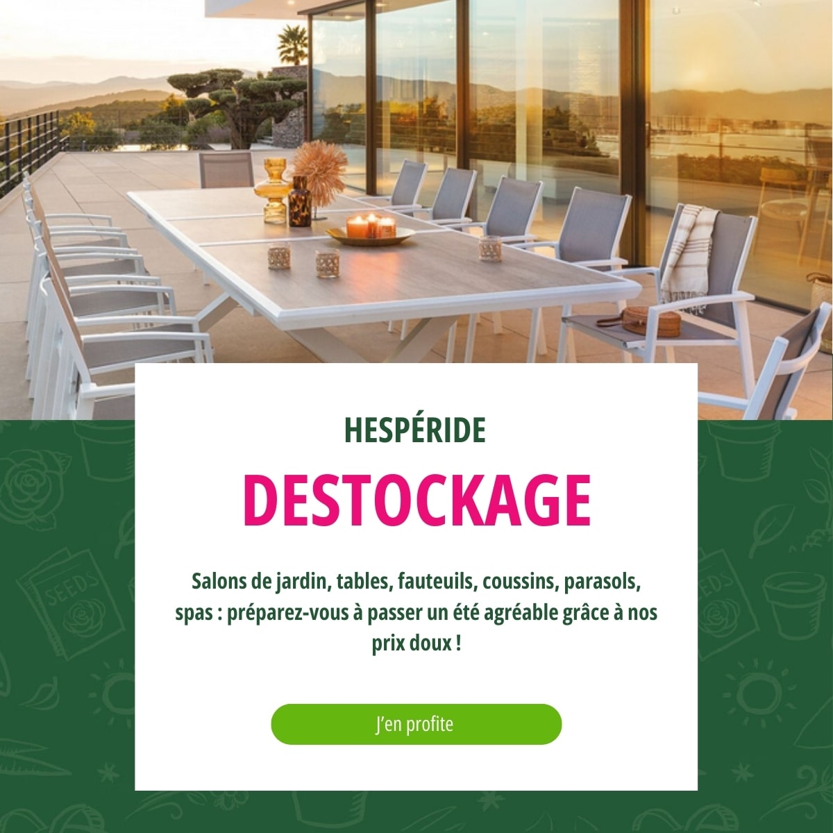 Destockage HESPERIDE Mobile